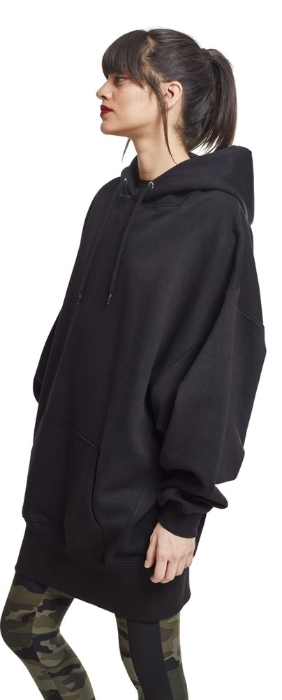 Urban Classics TB2233C - Sudadera larga con capucha tamaño grande para mujer