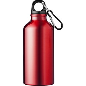 PF Concept 100002 - Botella de 400 ml de aluminio con mosquetón "Oregon" Red