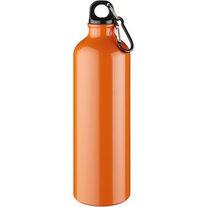 PF Concept 100297 - Botella de 770 ml de aluminio con mosquetón "Oregon" Naranja