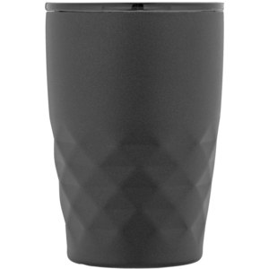 PF Concept 100455 - Vaso isotérmico de 350 ml con aislamiento de cobre al vacío "Geo" Solid Black