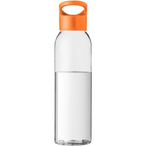 PF Concept 100508 - Botella de Tritan™ transparente con tapa de colores de 650 ml "Sky" Naranja