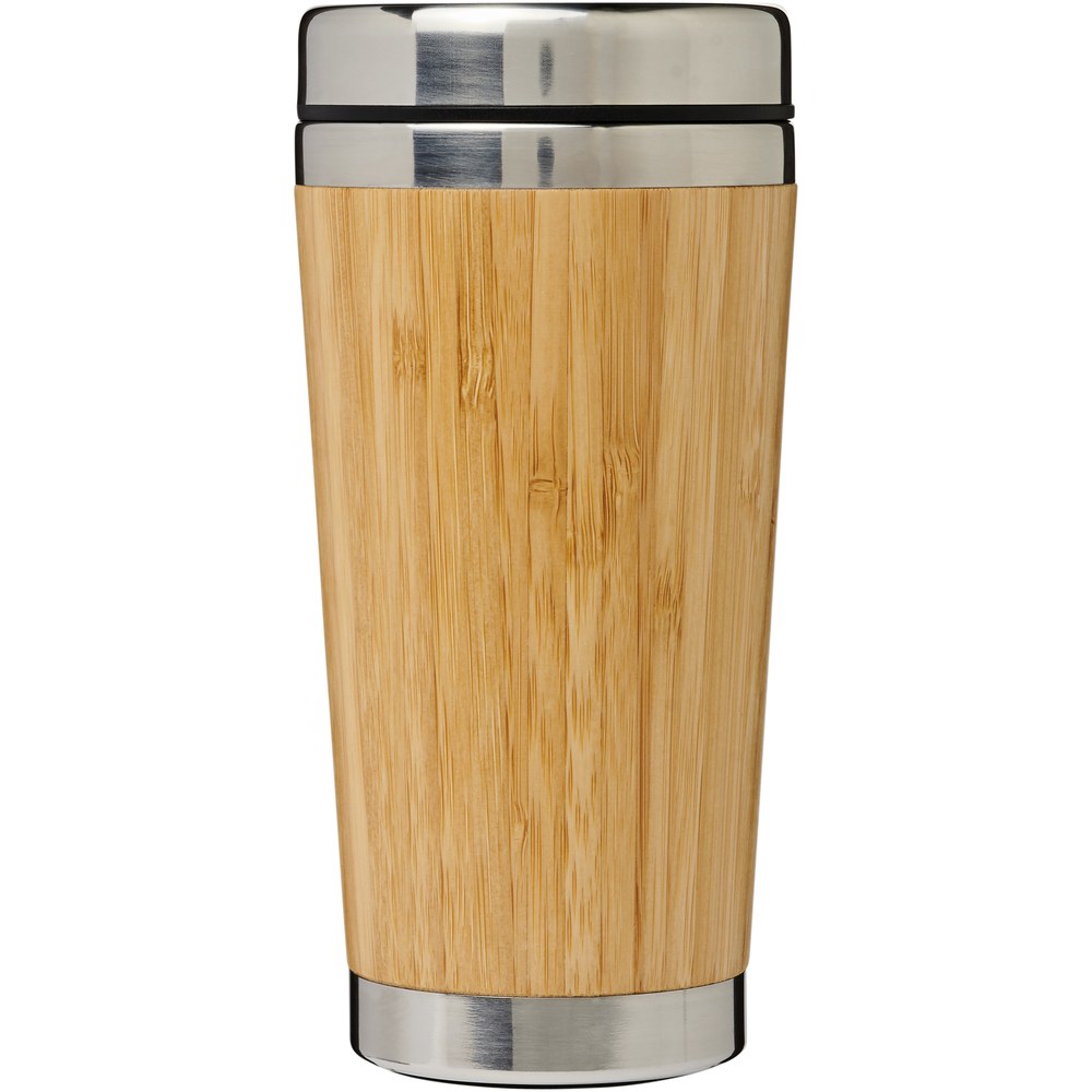 PF Concept 100636 - Vaso de 450 ml con exterior de bambú "Bambus"