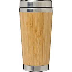 PF Concept 100636 - Vaso de 450 ml con exterior de bambú "Bambus" Brown
