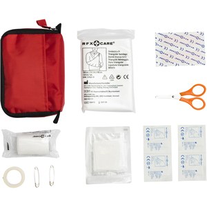PF Concept 102040 - Kit de primeros auxilios de 19 piezas "Save-me" Red