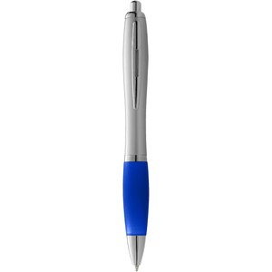 PF Concept 106355 - Bolígrafo plateado con empuñadura de color "Nash" Plata