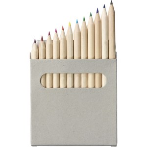 PF Concept 107067 - Set de 12 lápices de colores "Tallin" Light Grey
