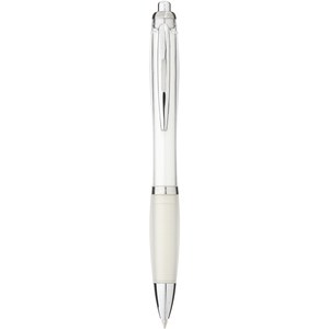 PF Concept 107078 - Bolígrafo con cuerpo y empuñadura del mismo color "Nash" Blanca