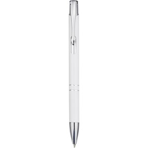 PF Concept 107105 - Bolígrafo de aluminio "Moneta" Blanca