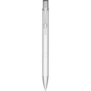PF Concept 107163 - Bolígrafo de aluminio anodizado "Moneta" Plata