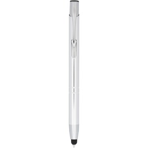 PF Concept 107298 - Bolígrafo con stylus de aluminio “Moneta” Titanium