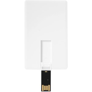 PF Concept 123520 - Memoria USB diseño tarjeta de 2 GB "Slim" Blanca