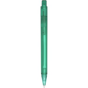 PF Concept 210354 - Bolígrafo translúcido "Calypso" Verde escarchado