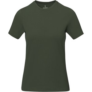 Elevate Life 38012 - Camiseta de manga corta para mujer "Nanaimo" Ejército Verde