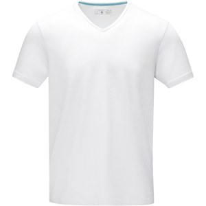 Elevate NXT 38016 - Camiseta orgánica de manga corta para hombre "Kawartha" Blanca