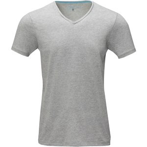 Elevate NXT 38016 - Camiseta orgánica de manga corta para hombre "Kawartha" Grey melange