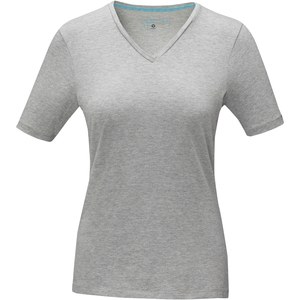 Elevate NXT 38017 - Camiseta orgánica de manga corta para mujer "Kawartha" Grey melange