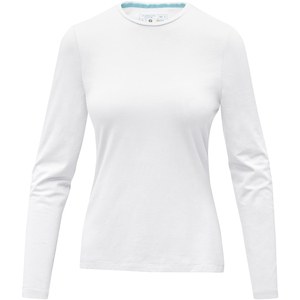 Elevate NXT 38019 - Camiseta de manga larga ecológica de mujer Ponoka Blanca