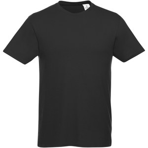 Elevate Essentials 38028 - Camiseta de manga corta para hombre "Heros" Solid Black