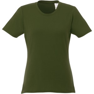 Elevate Essentials 38029 - Camiseta de manga corta para mujer ”Heros” Ejército Verde