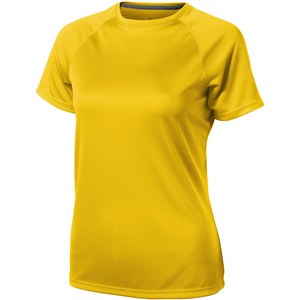 Elevate Life 39011 - Camiseta Cool fit de manga corta para mujer "Niagara" Yellow