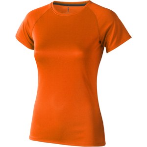 Elevate Life 39011 - Camiseta Cool fit de manga corta para mujer "Niagara" Naranja
