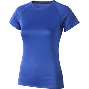 Elevate Life 39011 - Camiseta Cool fit de manga corta para mujer "Niagara" Piscina Azul