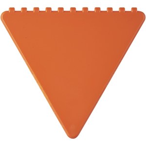 PF Concept 104252 - Rascador de hielo de plástico reciclado triangular "Frosty"  Naranja
