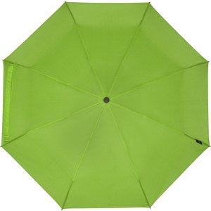 PF Concept 109145 - Paraguas plegable de 21" de PET reciclado resistente al viento "Birgit" Lime Green
