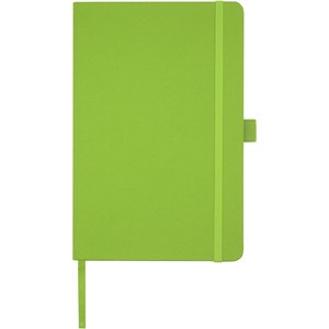 Marksman 107763 - Libreta de papel reciclado A5 con tapa de PET reciclado "Honua" Lime Green