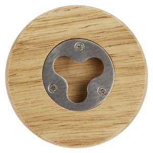 PF Concept 113201 - Posavasos de madera con abrebotellas "Scoll"
