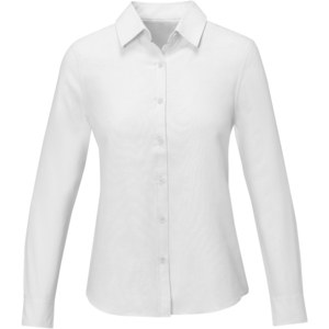 Elevate Essentials 38179 - Camisa de manga larga para mujer "Pollux"  Blanca