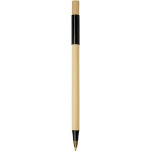 PF Concept 107779 - Set de bolígrafos de bambú de 3 piezas "Kerf" Solid Black