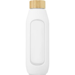 PF Concept 100666 - Botella de vidrio borosilicato con agarre de silicona de 600 ml  "Tidan"