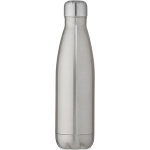 PF Concept 100671 - Botella de acero inoxidable con aislamiento al vacío de 500 ml "Cove" Plata