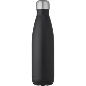 PF Concept 100671 - Botella de acero inoxidable con aislamiento al vacío de 500 ml "Cove" Solid Black