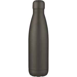PF Concept 100671 - Botella de acero inoxidable con aislamiento al vacío de 500 ml "Cove" Gris mate