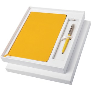 Parker 420011 - Parker caja de regalo para libreta y bolígrafo "Classic" Blanca