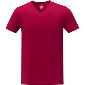 Elevate Life 38030 - Camiseta de manga corta y cuello en V para hombre "Somoto"  Red
