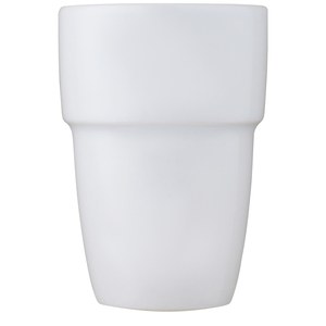 PF Concept 100686 - Set de regalo de 4 vasos apilables de 280 ml "Staki" Blanca