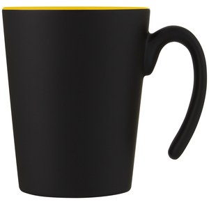 PF Concept 100687 - Taza de cerámica con asa de 360 ml "Oli" Yellow
