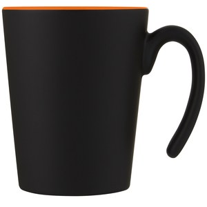 PF Concept 100687 - Taza de cerámica con asa de 360 ml "Oli" Naranja