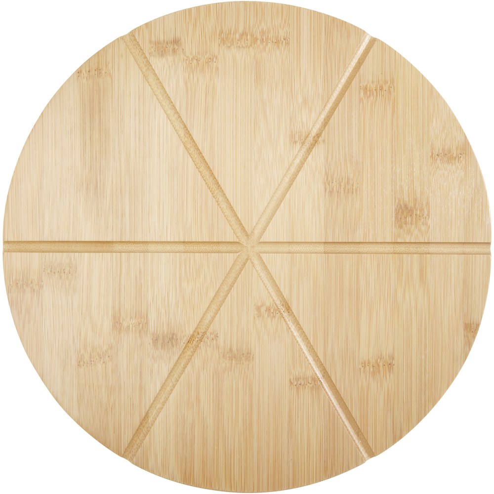 Seasons 113305 - Tabla de pizza y accesorios de bambú "Mangiary"