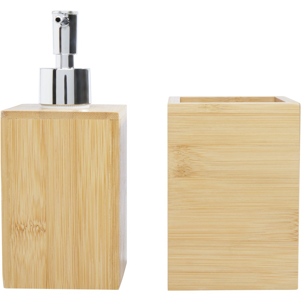 PF Concept 126195 - Set de baño de bambú de 3 piezas "Hedon"