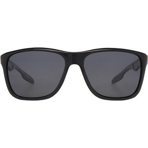 PF Concept 127027 - Gafas de sol deportivas polarizadas en estuche de plástico reciclado "Eiger" Solid Black