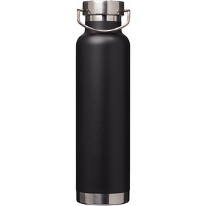 PF Concept 100488 - Botella de 650 ml con aislamiento de cobre al vacío "Thor" Solid Black