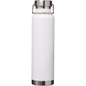 PF Concept 100488 - Botella de 650 ml con aislamiento de cobre al vacío "Thor" Blanca