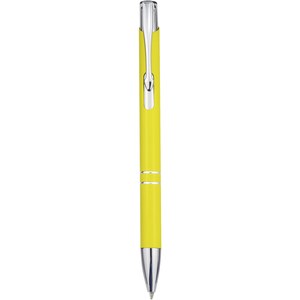 PF Concept 107822 - Bolígrafo de aluminio reciclado "Moneta" Yellow