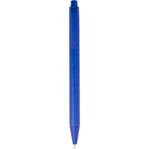 PF Concept 107839 - Bolígrafo monocromático de papel reciclado con acabado mate "Chartik" Piscina Azul