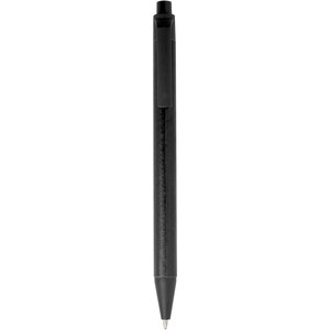 PF Concept 107839 - Bolígrafo monocromático de papel reciclado con acabado mate "Chartik" Solid Black