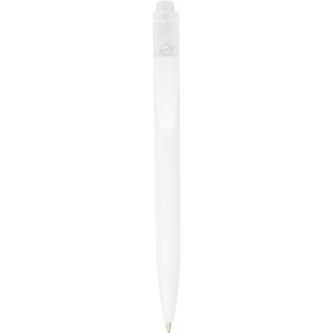 Marksman 107861 - Bolígrafo de plástico procedente del zonas costeras "Thalaasa" Transparent White